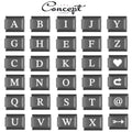 Laser Engraving Elastic Italian Charm — Swuffy