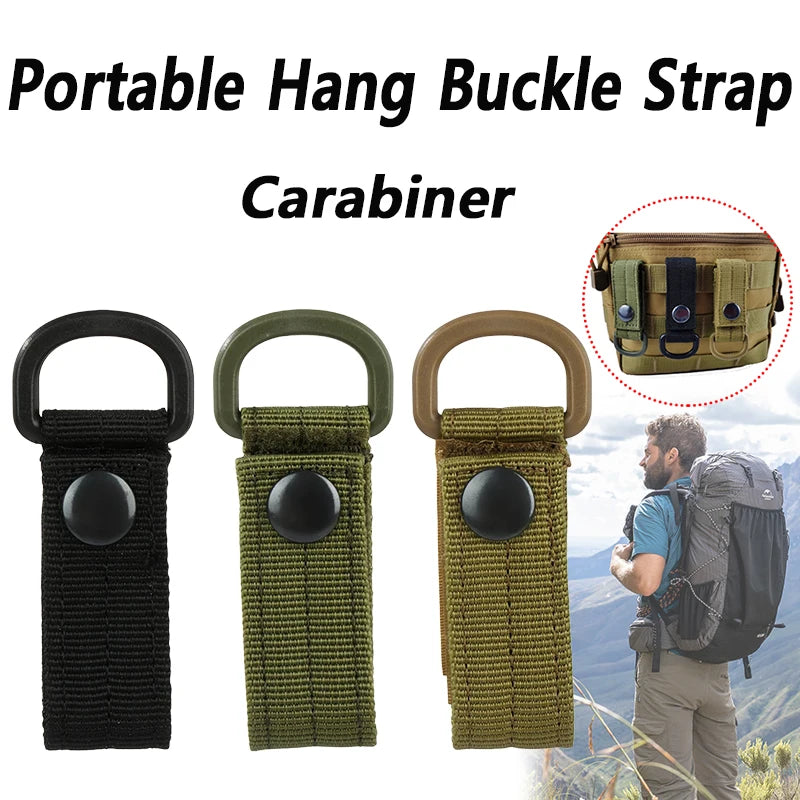 Nylon Webbing Carabiners Hang Buckle — Swuffy
