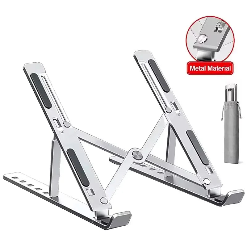 Aluminum Foldable Laptop Stand Adjustable — Swuffy
