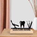 Personalized Custom Dentistry Metal Art — Swuffy
