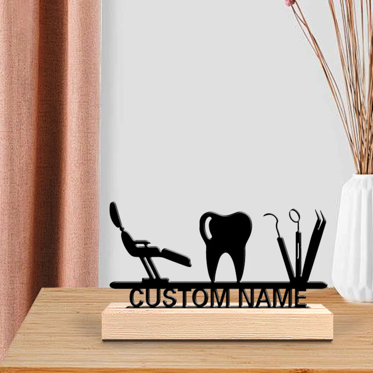 Personalized Custom Dentistry Metal Art — Swuffy