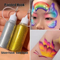Watercolor Stroke Glitter Chalk Facial — Swuffy