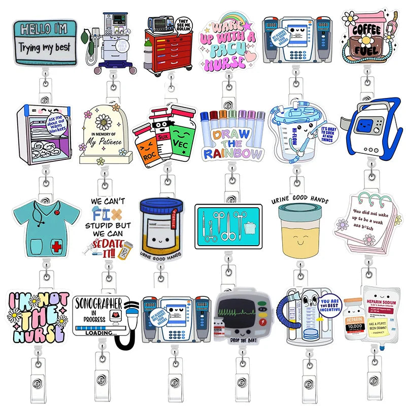 Newest Glitter Acrylic Medical Appliances — Swuffy