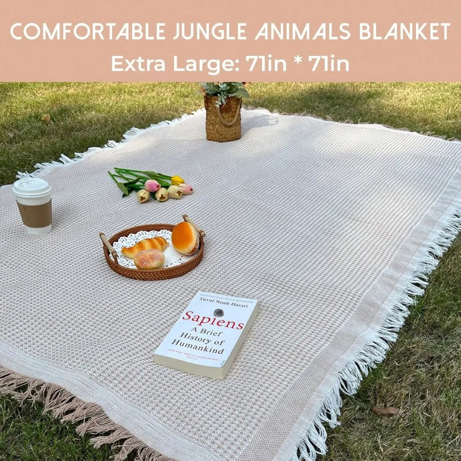 Ins Picnic Blanket Beach Blanket — Swuffy