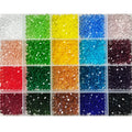 Bicone Faceted Glass Beads Storage — Swuffy