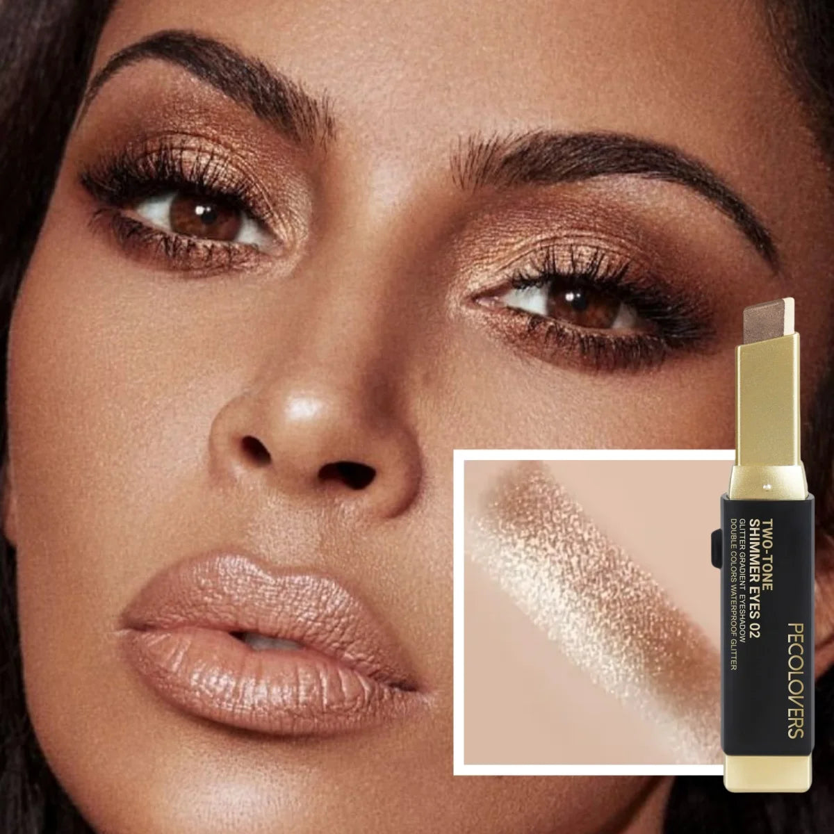 Double Eyeshadow Stick Highlight Shadow — Swuffy