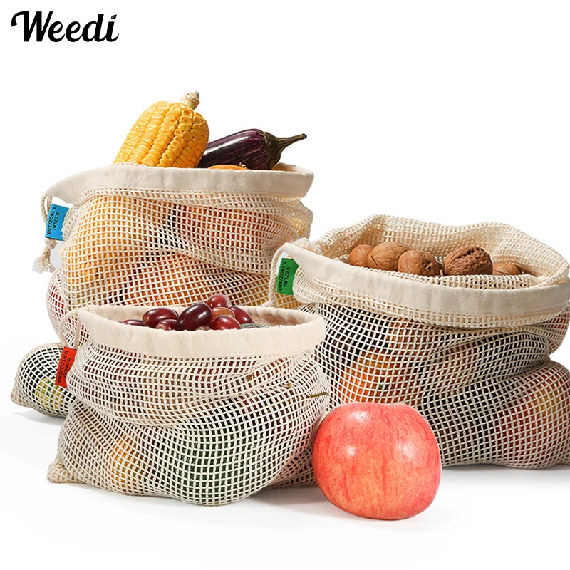 Organic Cotton Reusable Produce Bag — Swuffy