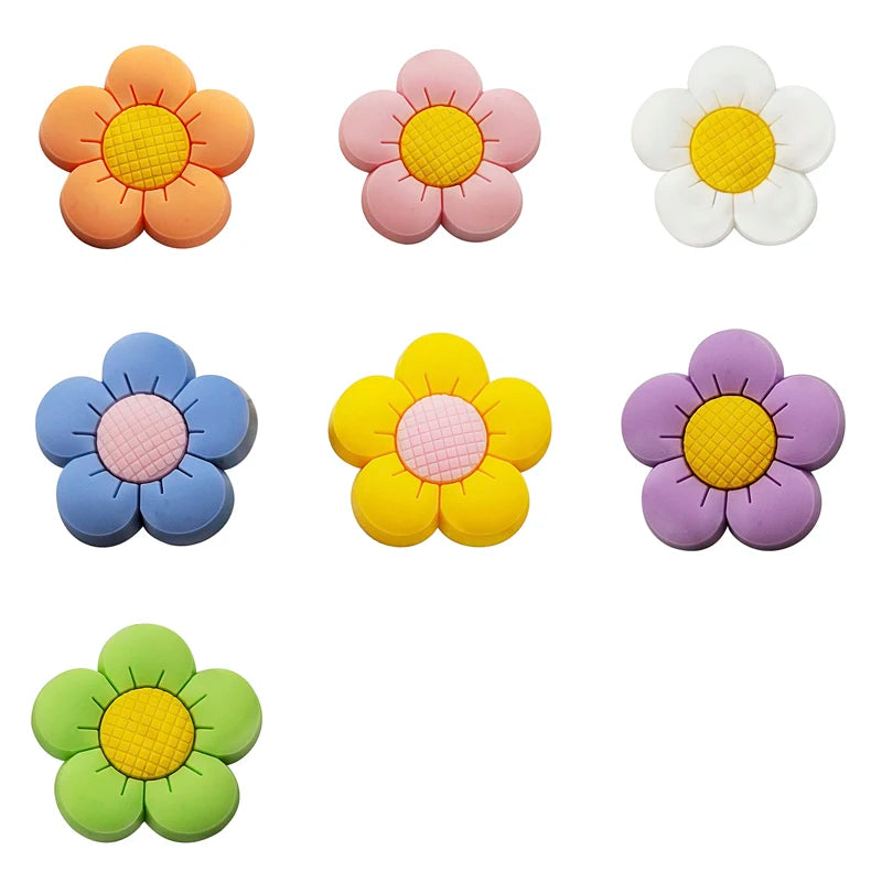Shoe Charms Crocs Accessories Flower — Swuffy