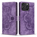 Art Flower Leather Phone Wallet — Swuffy