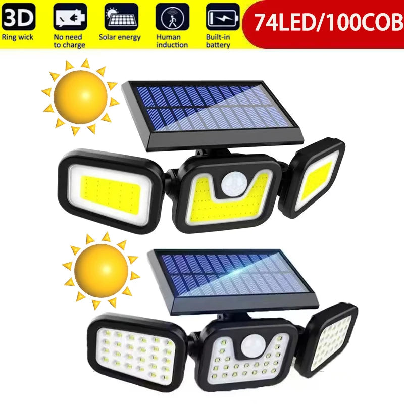 Solar Power Wall Lights Outdoor — Swuffy