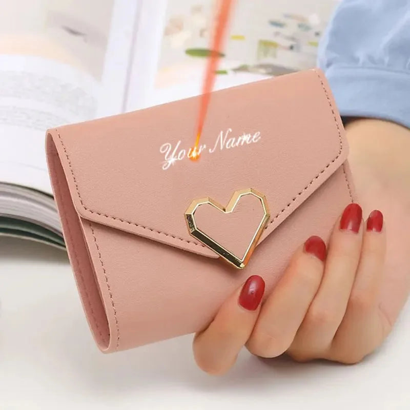 Personalized Name Short Wallet Free — Swuffy