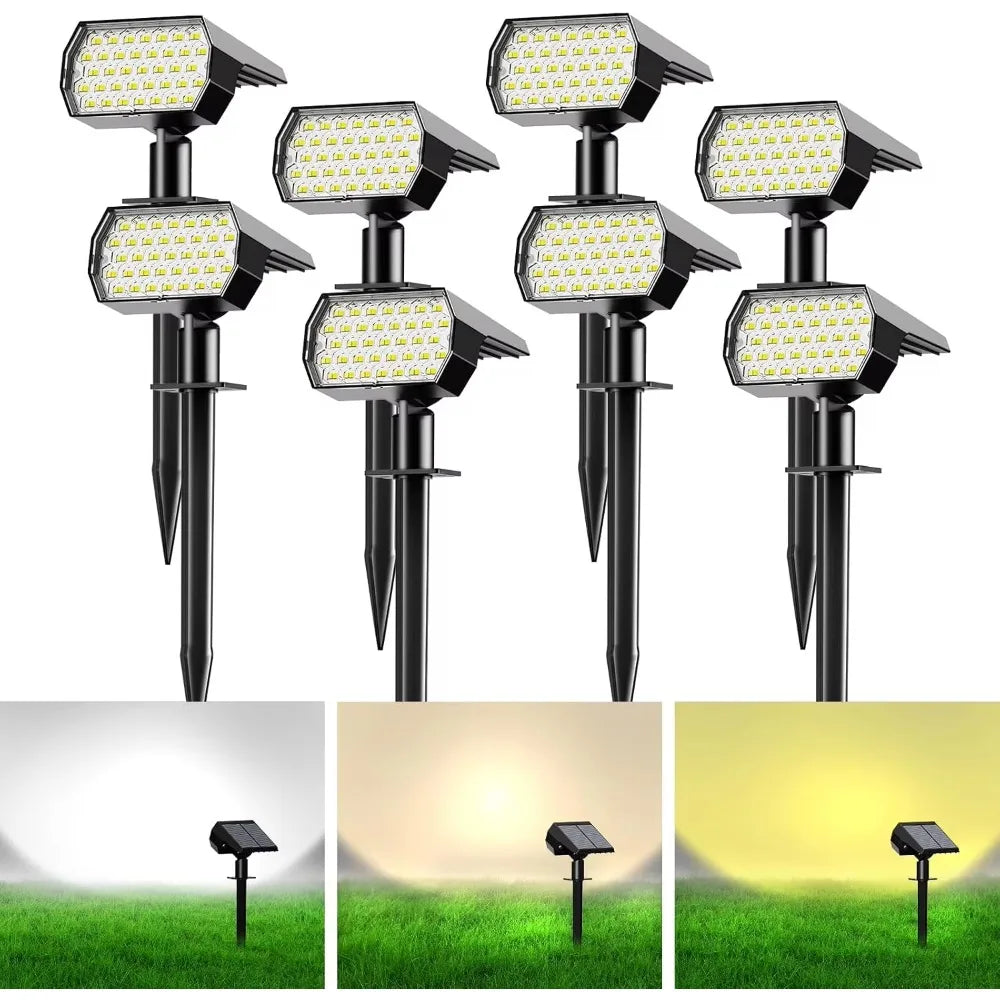 Solar Spot Lights Outdoor Colors — Swuffy