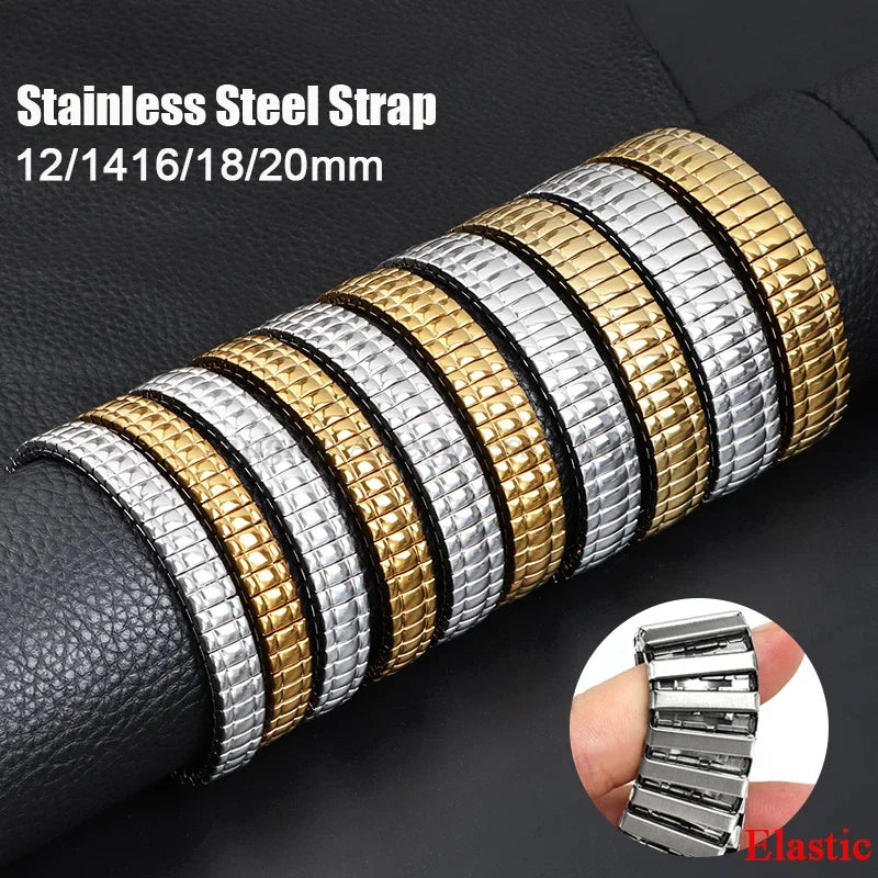 Metal Elastic Strap Stainless Steel — Swuffy