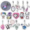 Sterling Silver Charms Beads Luminous — Swuffy