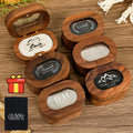 Personalized Oval Walnut Wood Ring — Swuffy