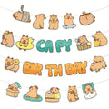 Capybara Birthday Party Supplies Capybara — Swuffy