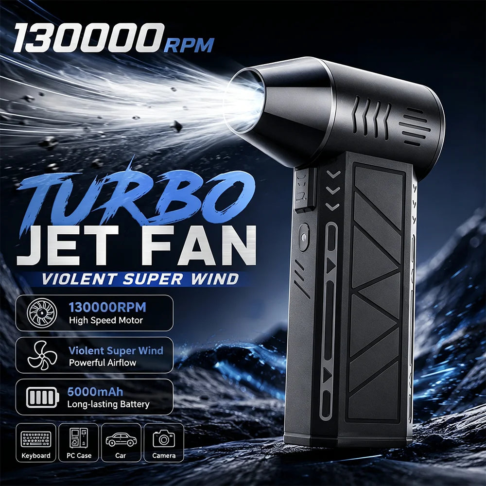 Nuvora Powerful Dust Blower 130000Rpm Brushless Motor Outdoor — Nuvora