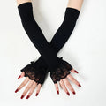 Long Elastic Arm Sleeve Fingerless — Swuffy