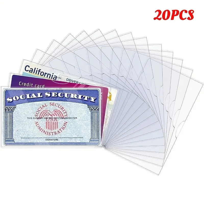 Pvc Social Security Card Holder — Swuffy