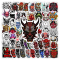 Cool Demon Mask Illustration Stickers — Swuffy