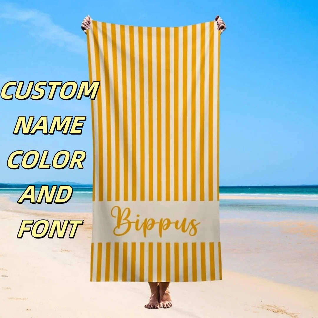 Lightweight Microfiber Beach Towel — Swuffy