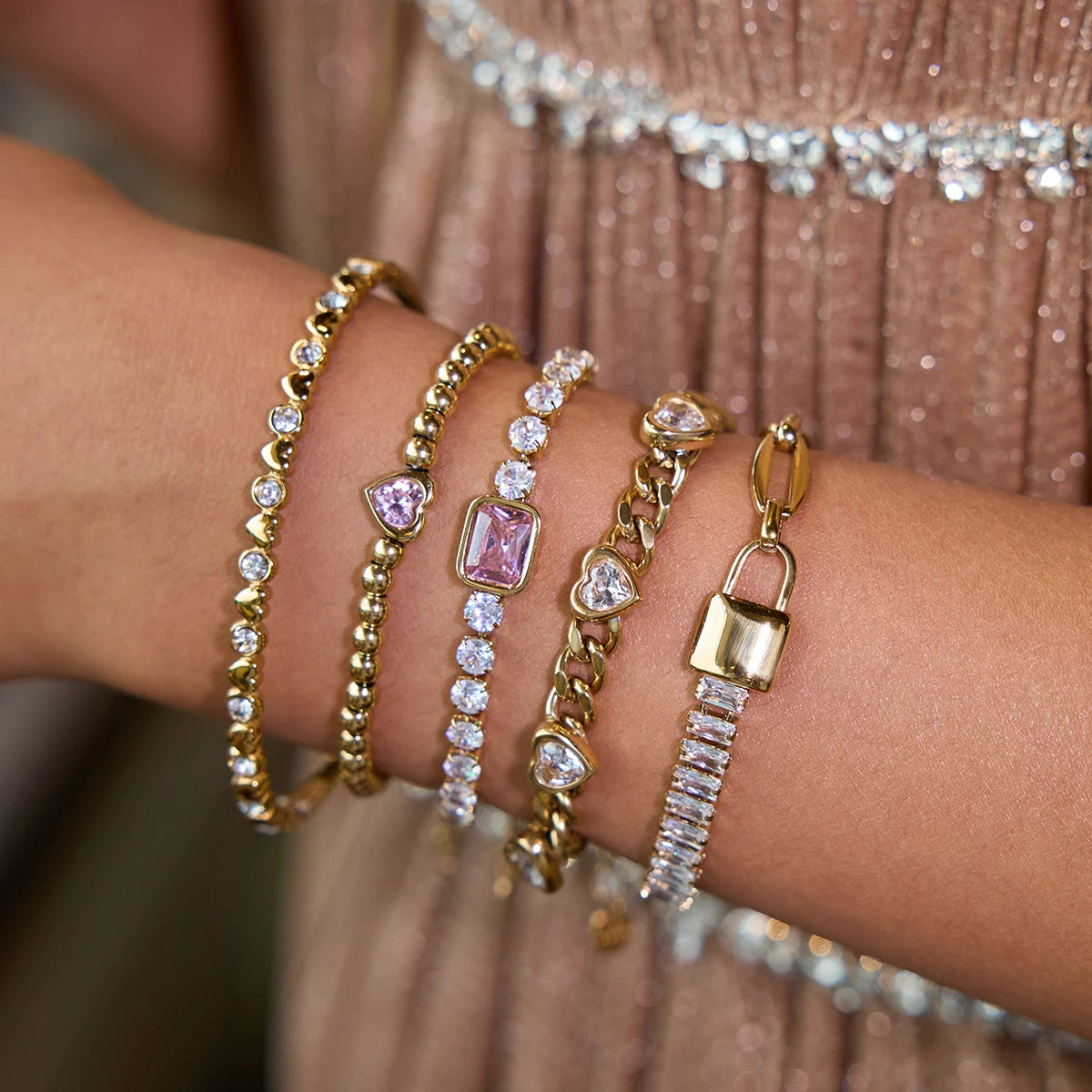 Full Zircon Tennis Bracelet — Swuffy