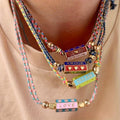 Bohemian Colored Rope Necklace Simple — Swuffy