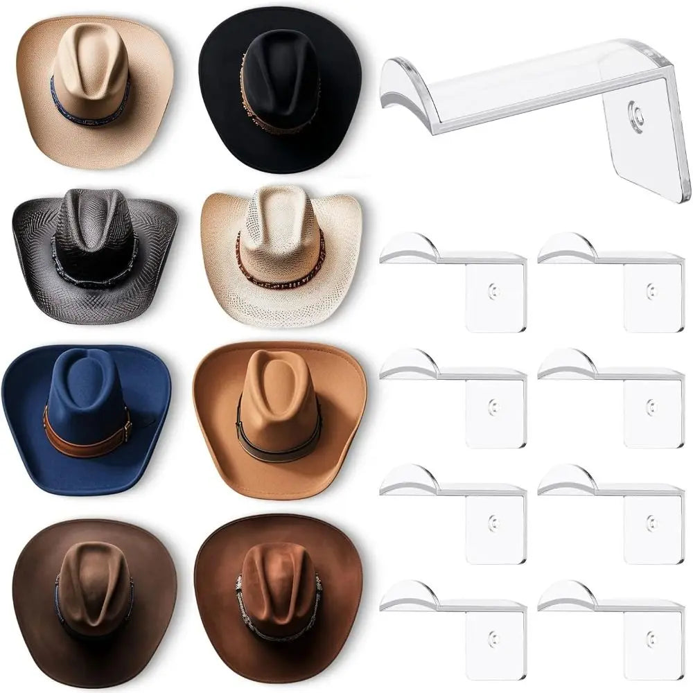 Hat Hooks Wall Cowboy Hat — Swuffy