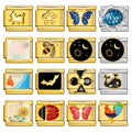 Design Charms Link All Gold — Swuffy