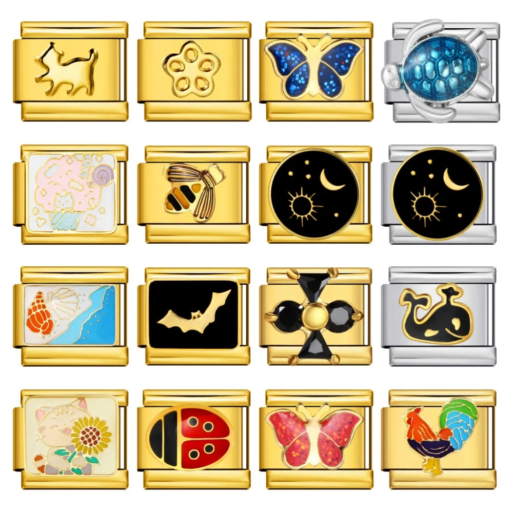 Design Charms Link All Gold — Swuffy