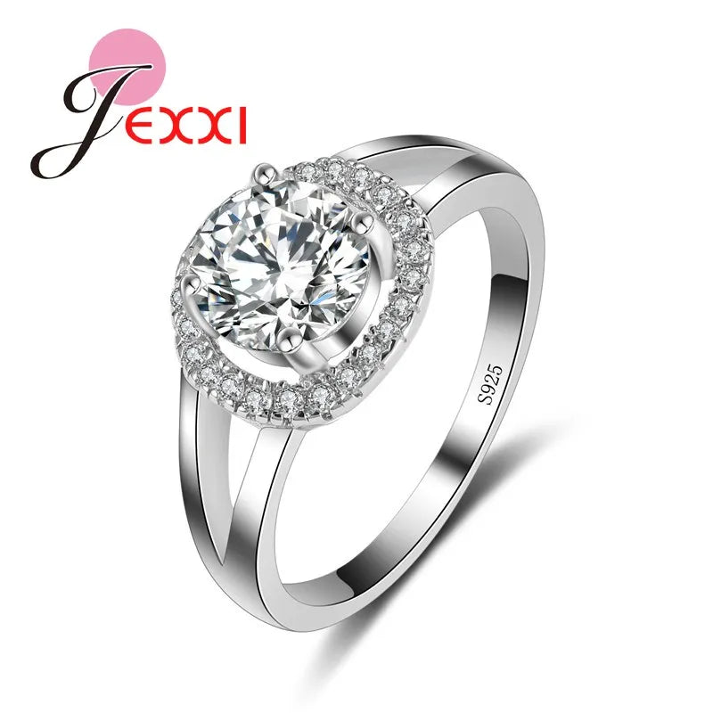 Sterling Silver Rings Round Four — Swuffy