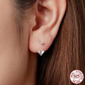 Bamoer Delicate Sterling Silver Asymmetric — Swuffy