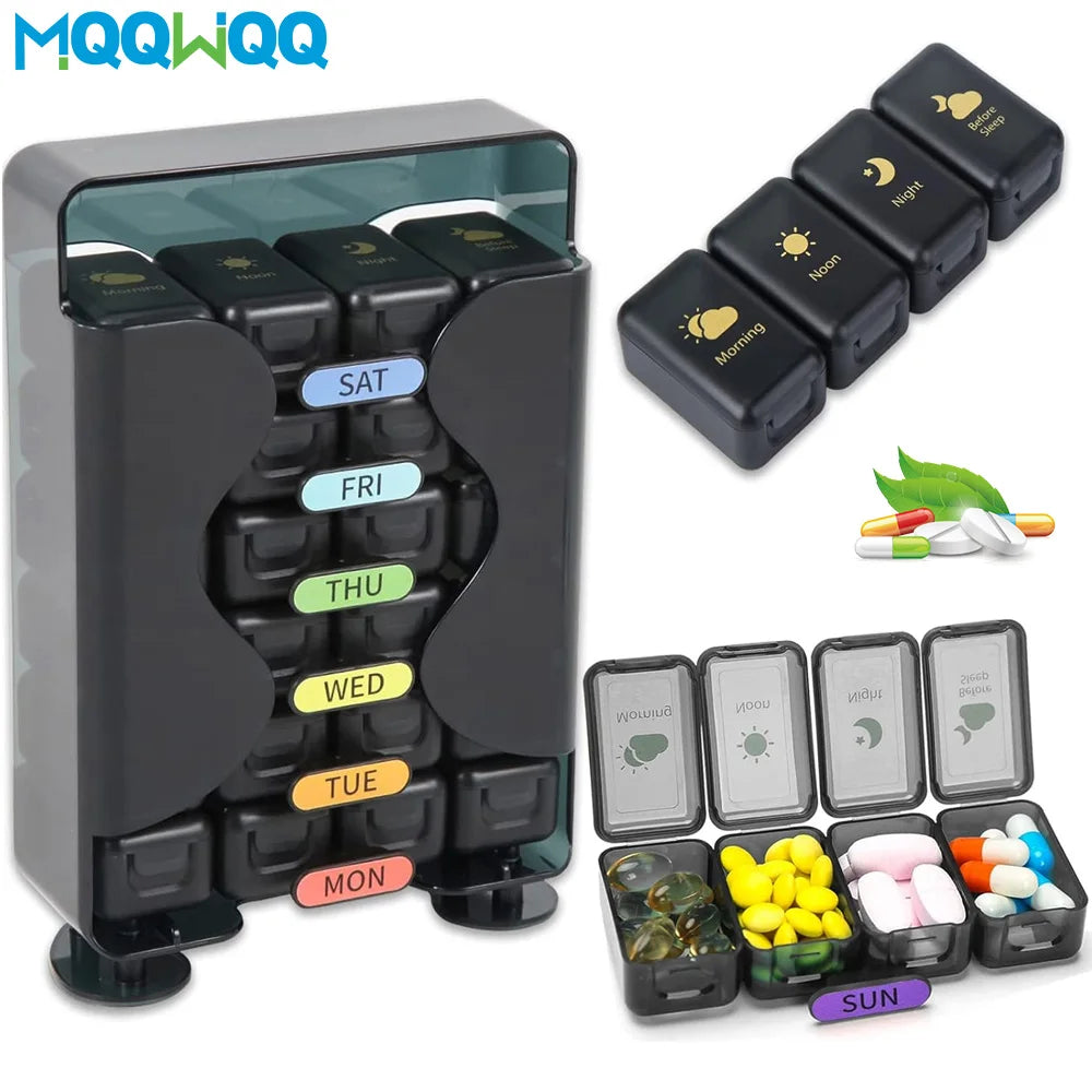7-Day Weekly Pill Organizer — Swuffy
