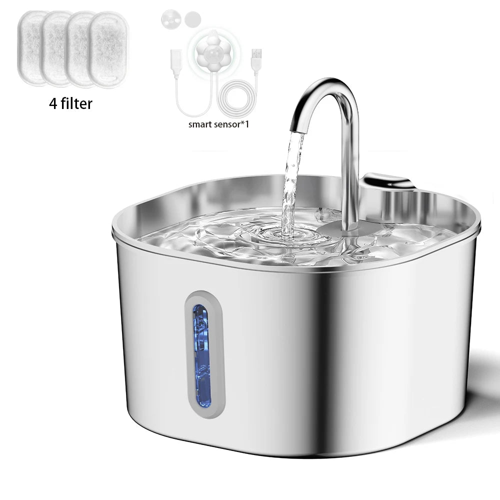 Zyfeeder Stainless Steel Pet Water — Swuffy