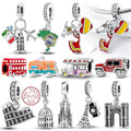 Nuvora Original Charms Bead 925 Sterling Silver Paris — Nuvora