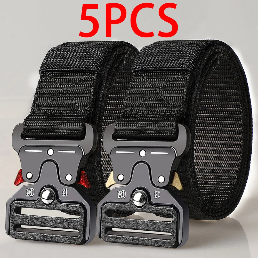Versatile Tactical Belts Durable Adjustable — Swuffy