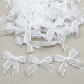 Organza Ribbon Bow Christmas Bows — Swuffy