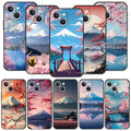 Japan Mount Fuji Painting Cherry — Swuffy