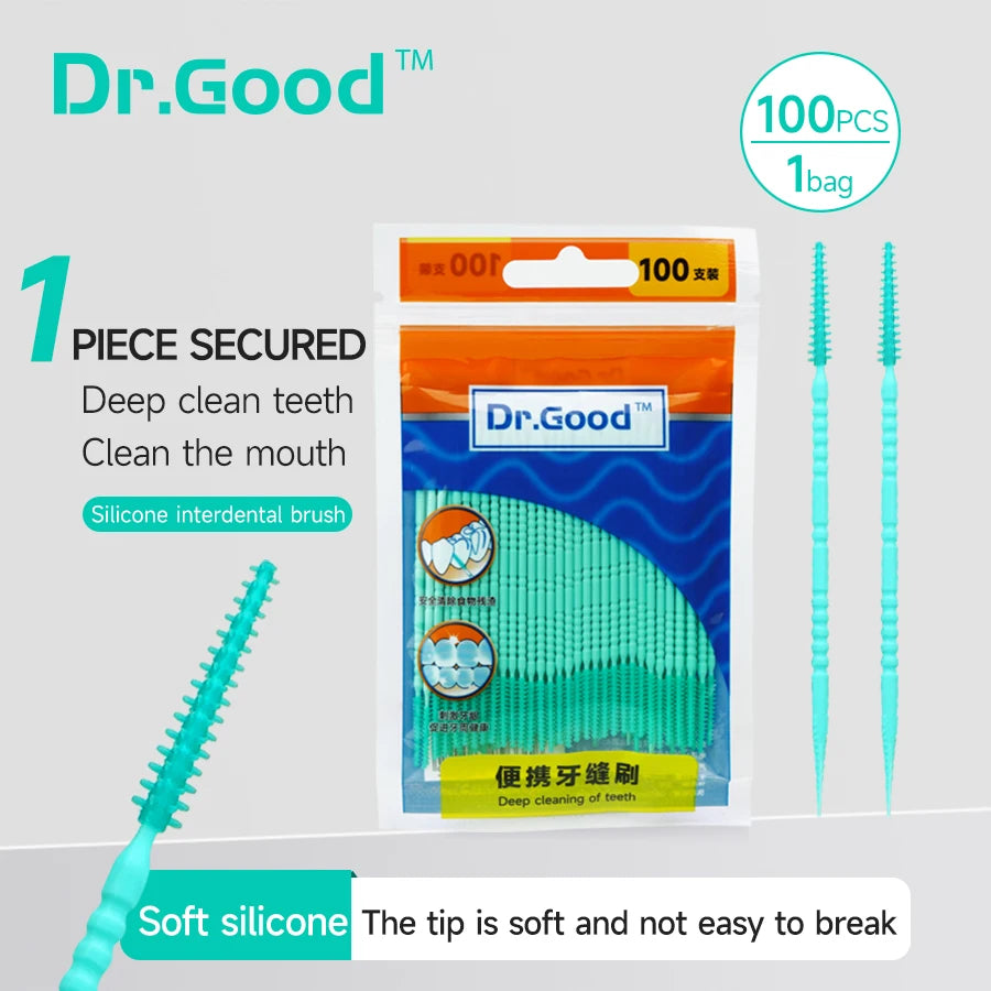 Bag Mint Flavored Interdental Brush — Swuffy