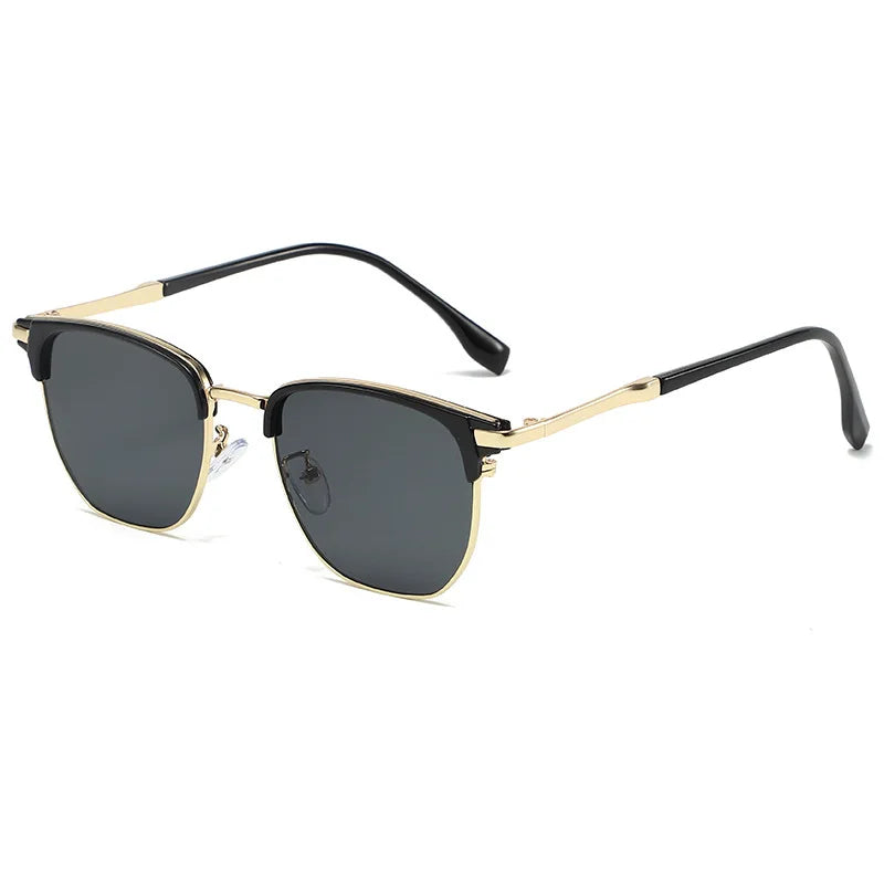 Vintage Square Sunglasses Brand Metal — Swuffy