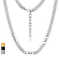 Custom Names Cuban Chains Necklaces — Swuffy