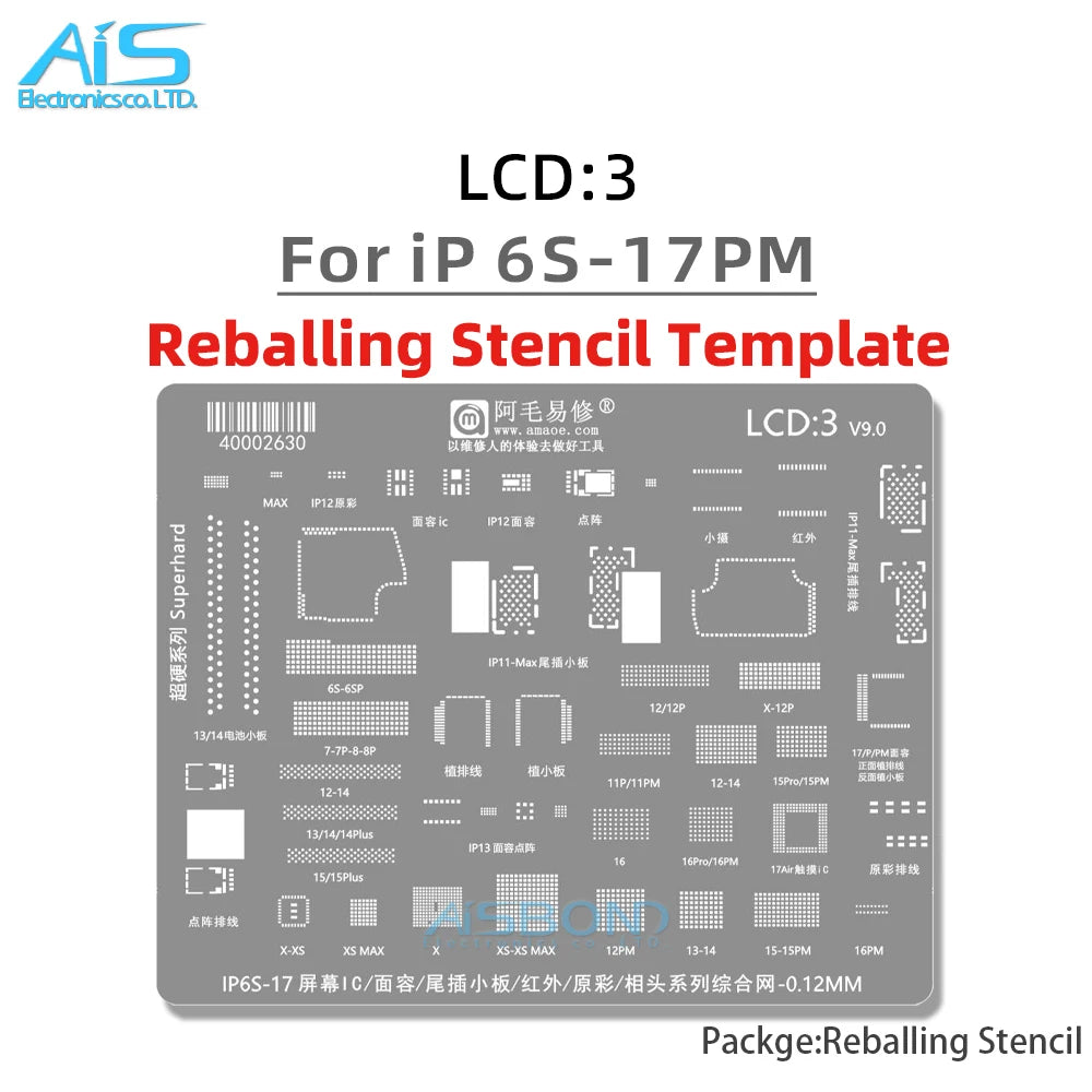 Bga Reballing Stencil Template Iphone — Swuffy