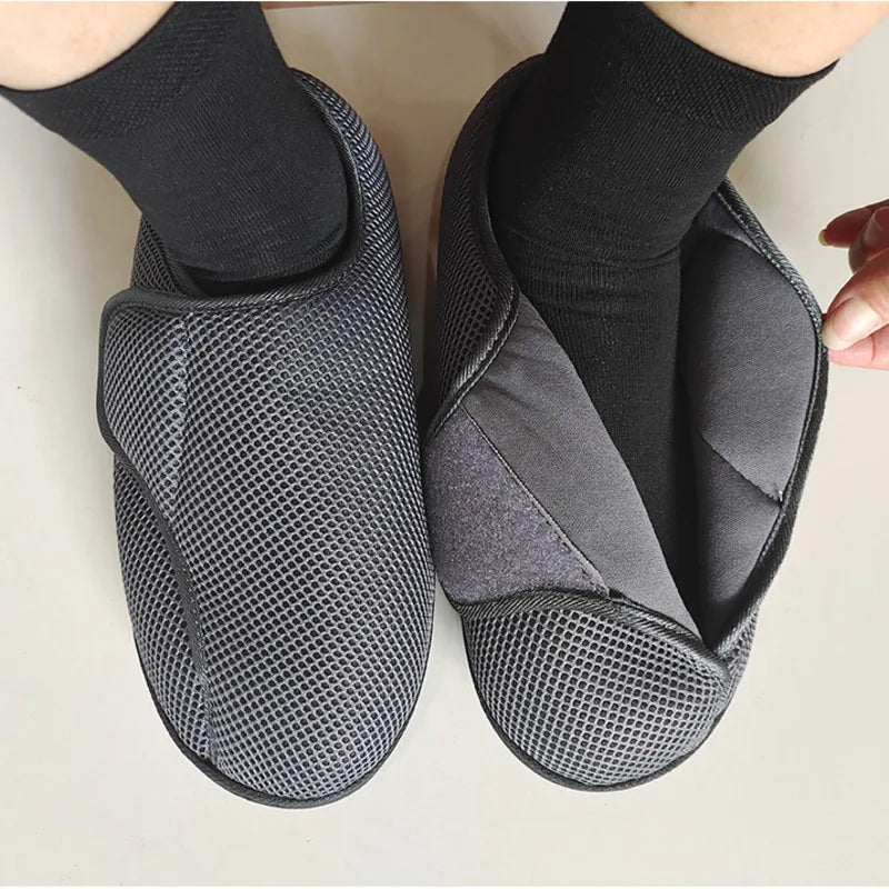 Nuvora Diabetic Shoes Elderly Walking Shoes Grandparents Swollen — Nuvora