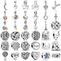 Silver Heart Shaped Car Bead — Swuffy
