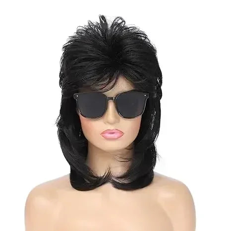 Qqxcaiw Synthetic Hair Mullet Wig — Swuffy