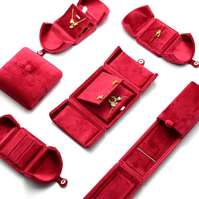 Dual Open Velvet Jewelry Organizer — Swuffy