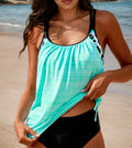 Nuvora Women Print Tankini Swimwear Two-Piece Beach Vacation — Nuvora