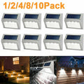 Nuvora 1- Solar Deck Lights Solar Wall Lights — Nuvora