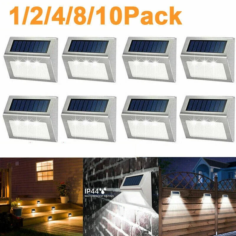 Nuvora 1- Solar Deck Lights Solar Wall Lights — Nuvora