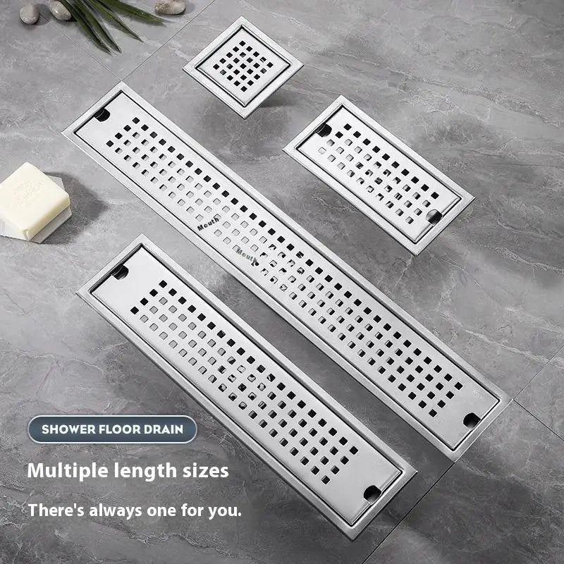 Stainless Steel Square Long Floor — Swuffy
